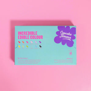 Colour Mill x CCJ Food Colouring Kit by Crumbs & Doilies with vibrant edible colours for baking and decorating.